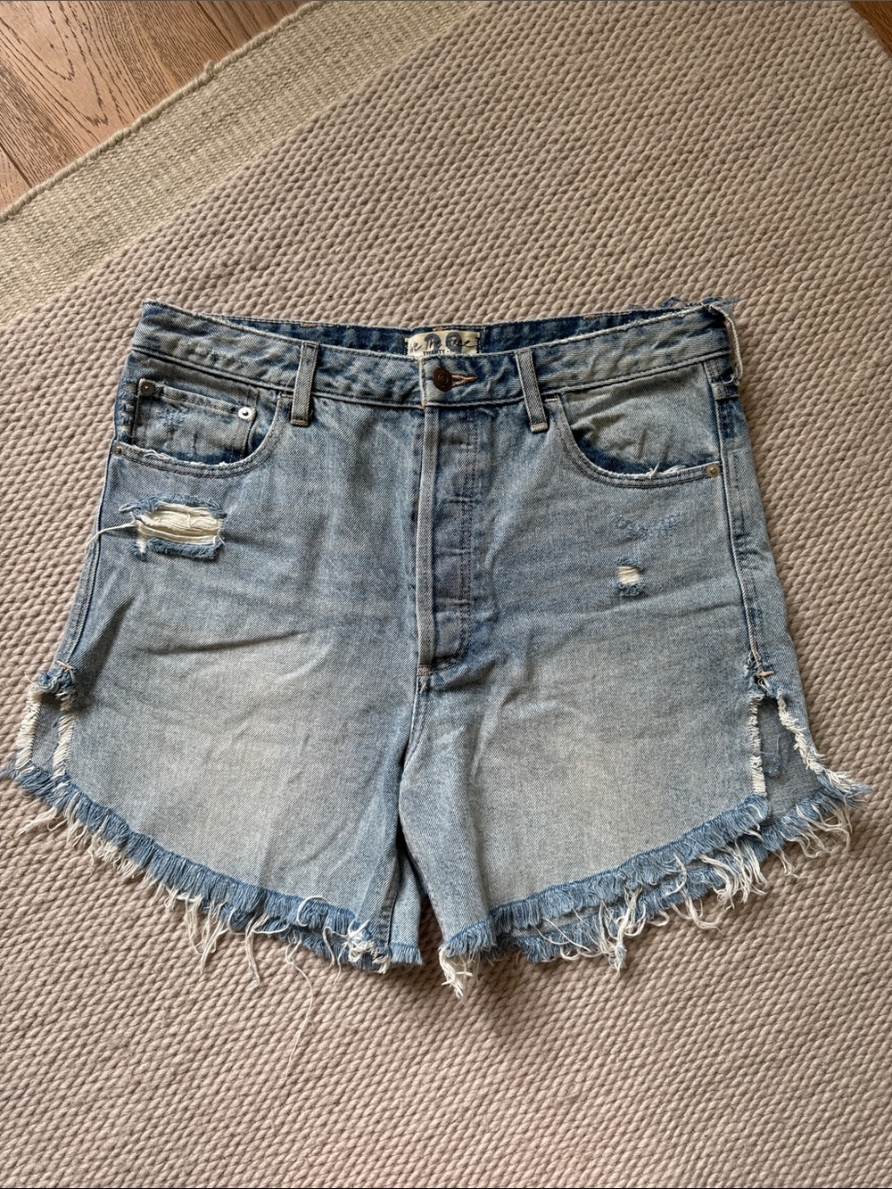 Free People Denim Shorts